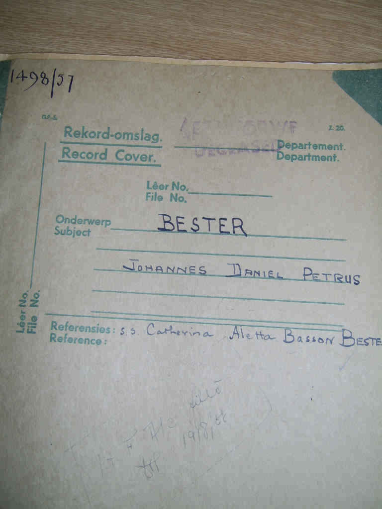 MSCE 1498-1957 BESTER Johannes D.P. [01]