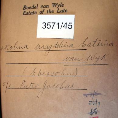 3571-45 VAN WYK Herkolina Magdelina Catrina a