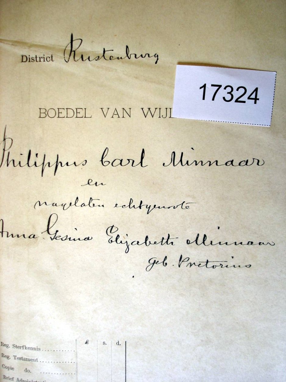 17324 MINNAAR Philippus Carl a