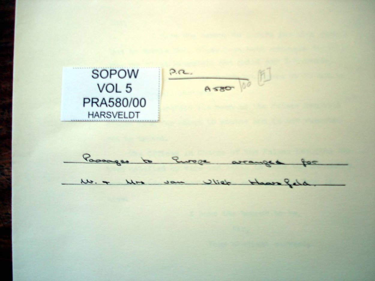 SOPOW 5-PRA-580-00 HARSVELDT a