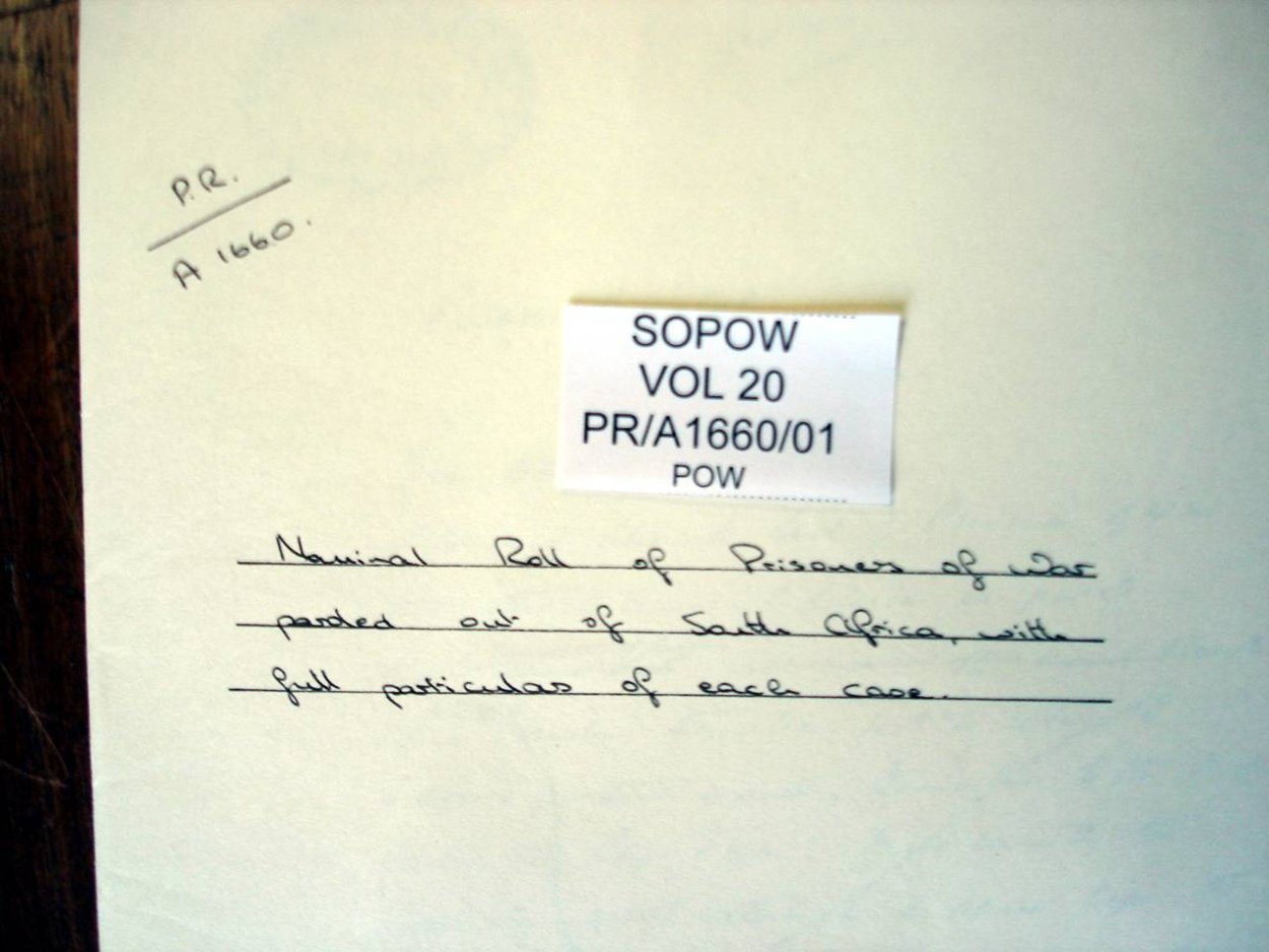 SOPOW 20-PRA-1660-01 POW a