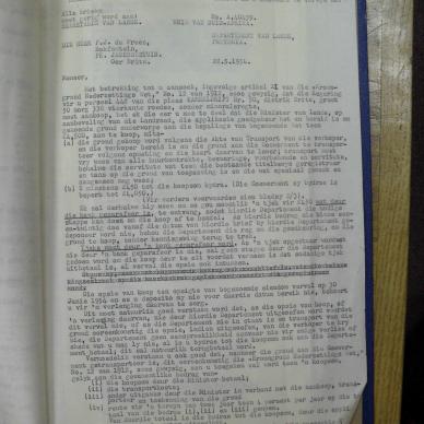 ENGELBRECHT Barend Jacobus - ex parte application 21 Sep 1954