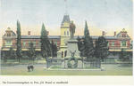 BLOEMFONTEIN Old Government Building & Pres JH Brand Statue